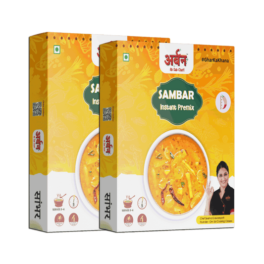 Sambar | Ready in 4 minutes | Pack Of Two | Buy 4 Combos & Get 1 Combo FREE!